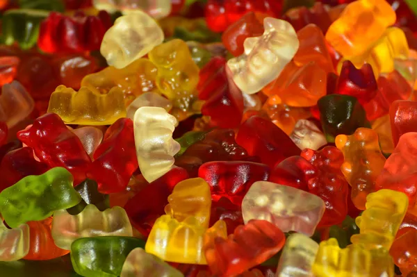 Gummibärchen in allen Farben