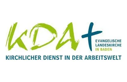 Quelle: EKIBA Schriftzug des Kirchlichen Diensts in der Arbeitswelt (KDA)