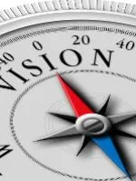 Quelle: Butch - Fotolia_27612443_L Kompass mit Schriftzug Vision