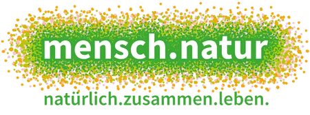 Logo mensch.natur natürlich.zusammen.leben